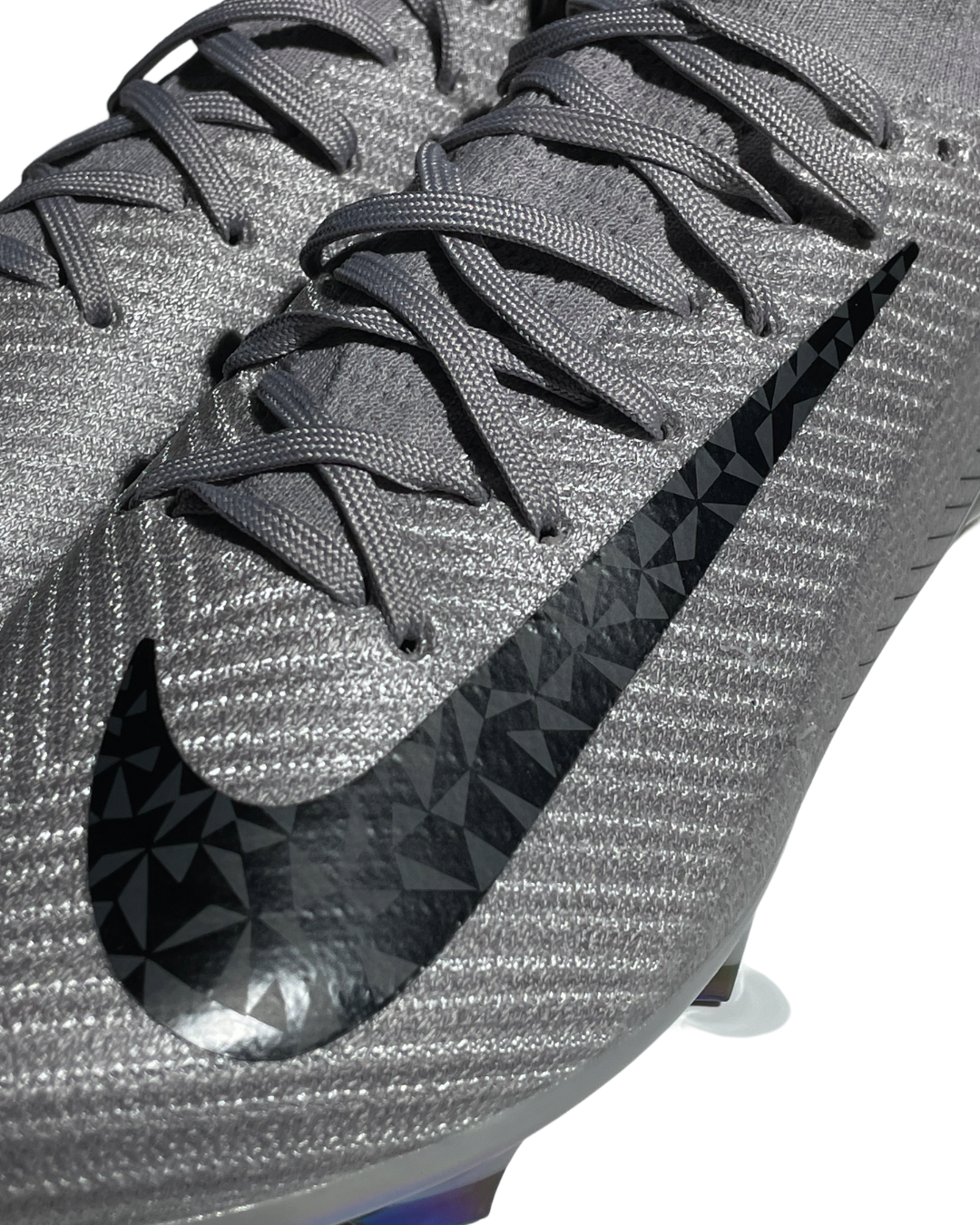 Nike Grey AirZoom Mercurial Superfly 10 Football