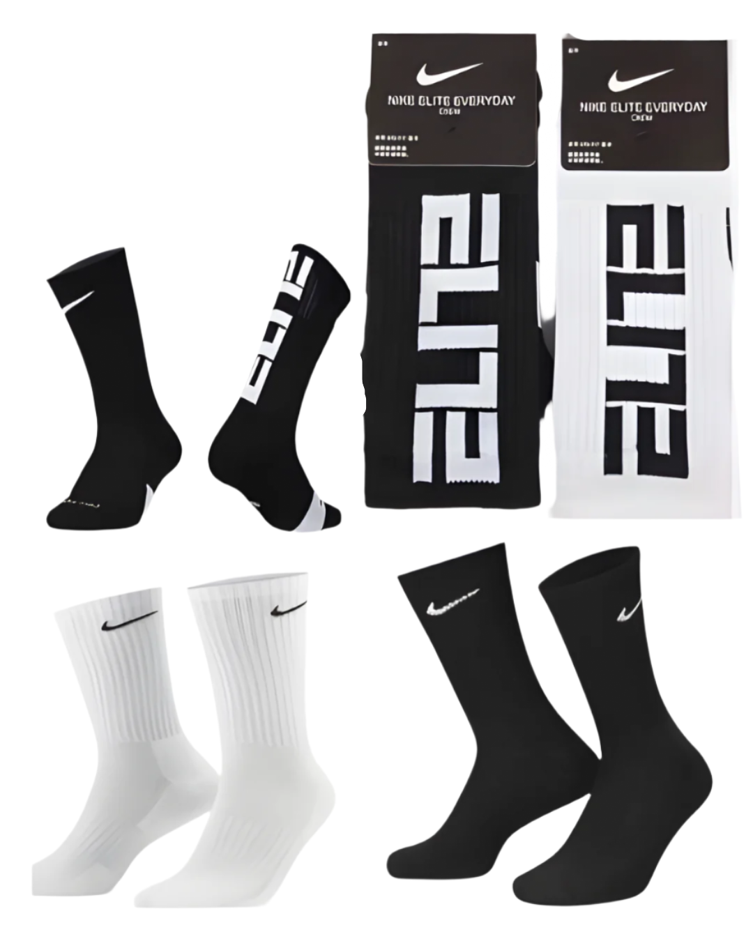 Elite&Nike Socks Bundle